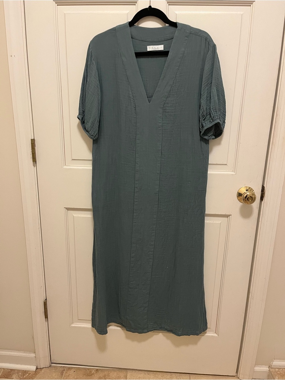 LAKE Gauze Caftan Dress
